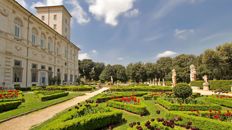 Villa Borghese in Rome, Italy