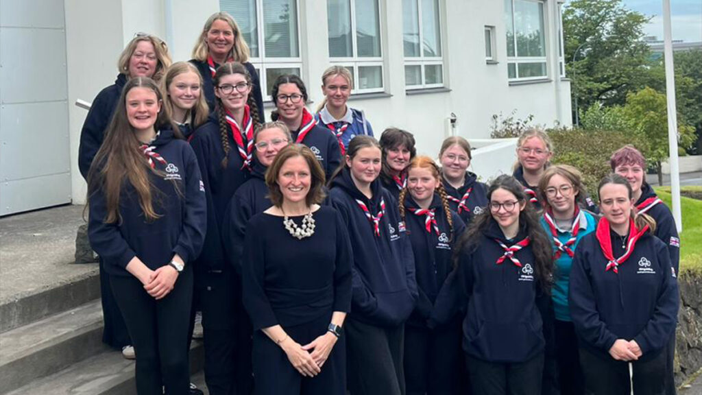 Girlguiding Nottingham in Iceland