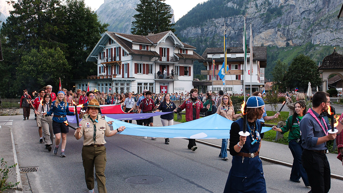 KISC Parade on Swiss day
