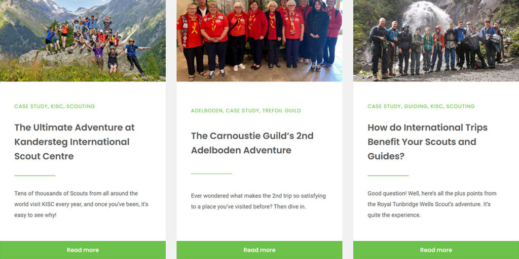 Case Studies screenshot