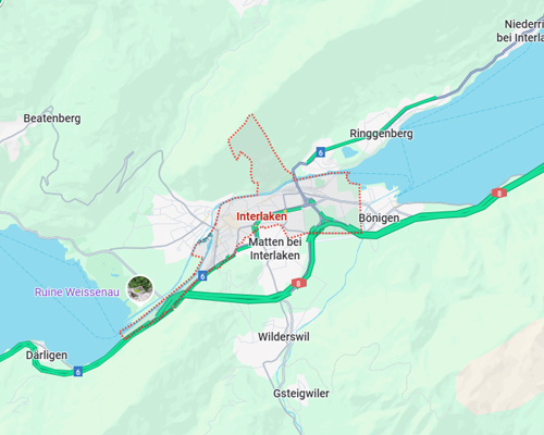 map of Interlaken