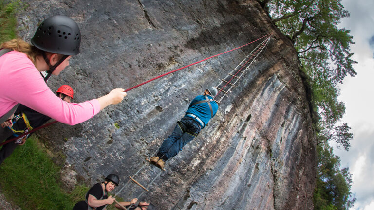 Abseiling