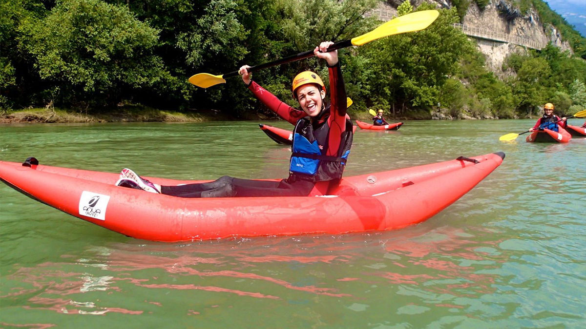 Kayaking at Lake Garda