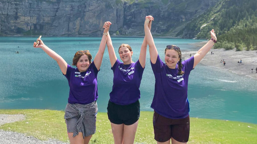 Reps at Oeschinensee in Switzerland