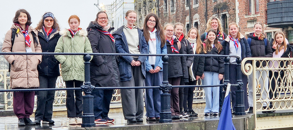 Harrogate Guides in Belgium