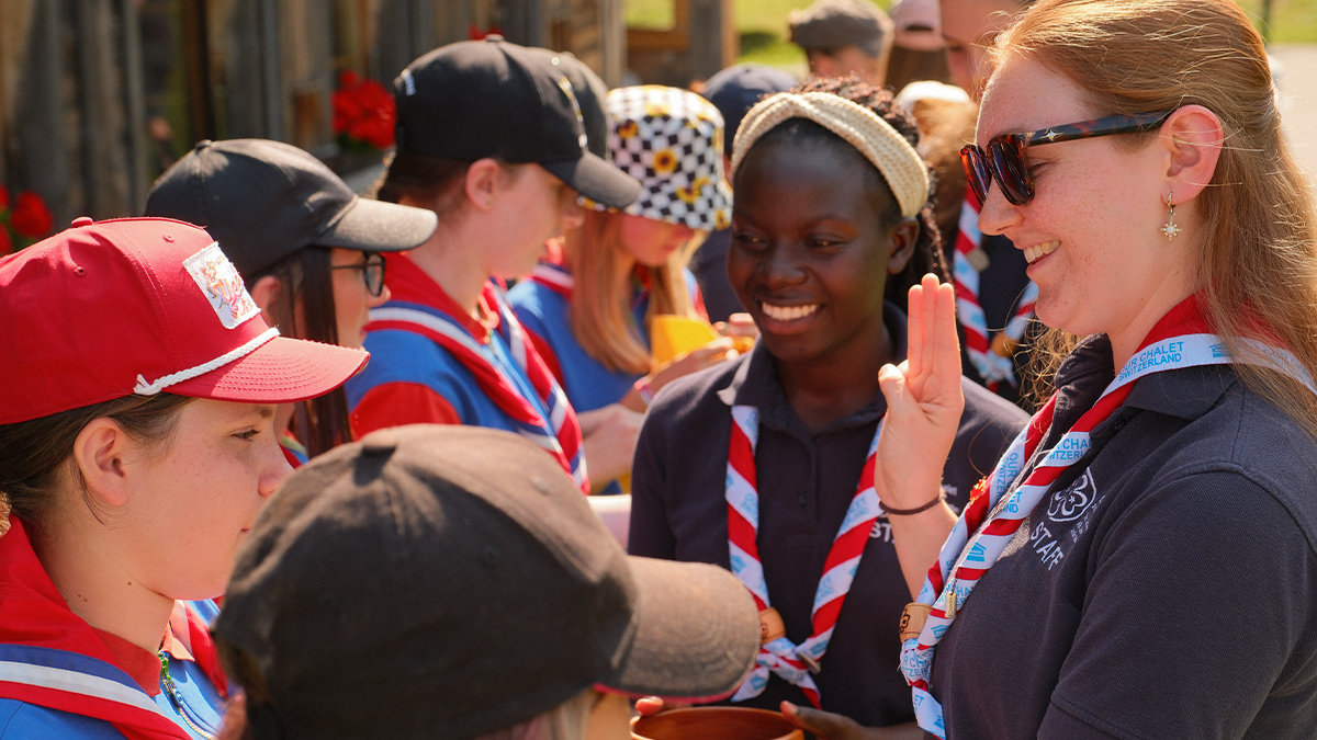1st Catsfield Guides adventure to Adelboden, Switzerland
