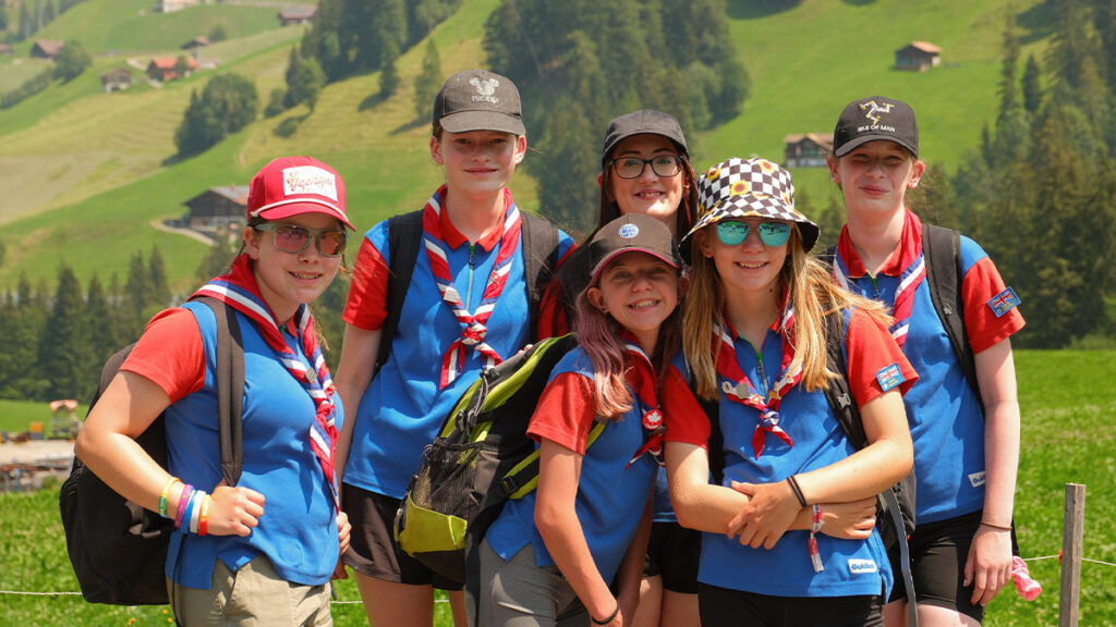 1st Catsfield Guides adventure to Adelboden, Switzerland