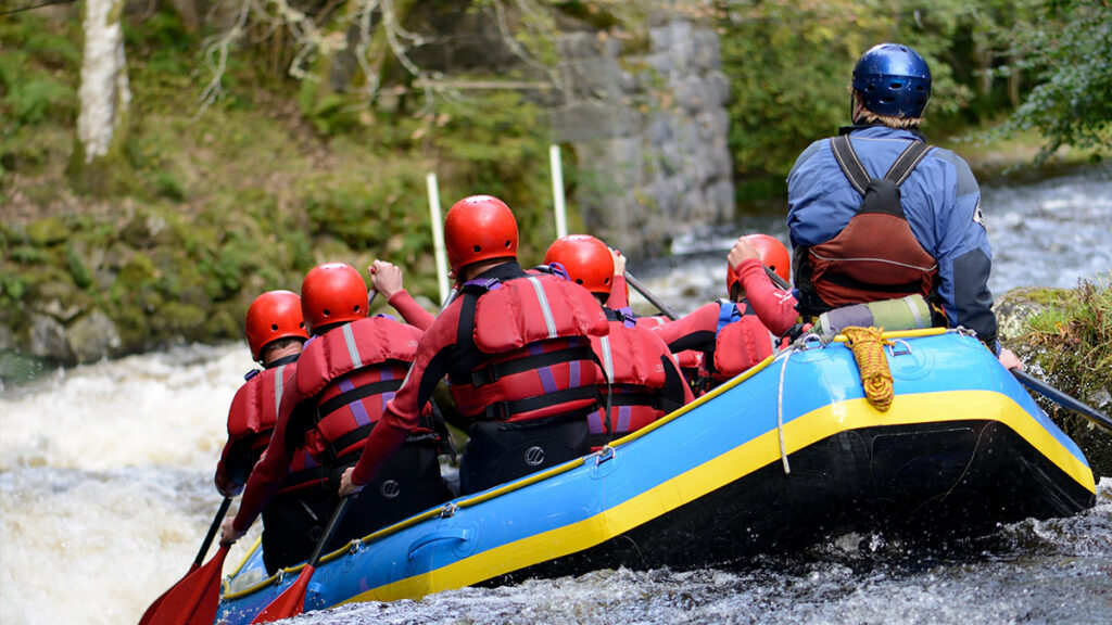 White water rafting