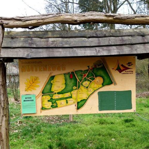 Buitenzorg Camp sign