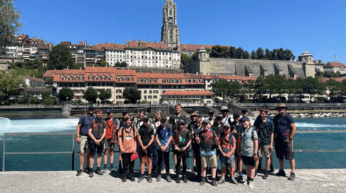 Taverham Scouts visiting Bern Switzerland