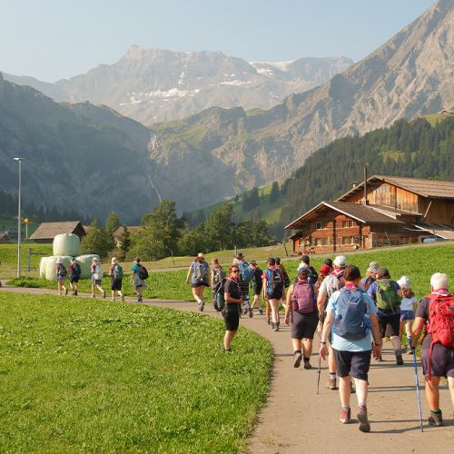 1st Catsfield Guides adventure to Adelboden, Switzerland