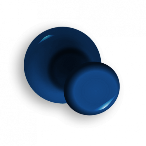 Dark blue pin
