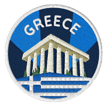 Greece badge