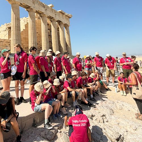 Rugby District Scouts adventure to Greece