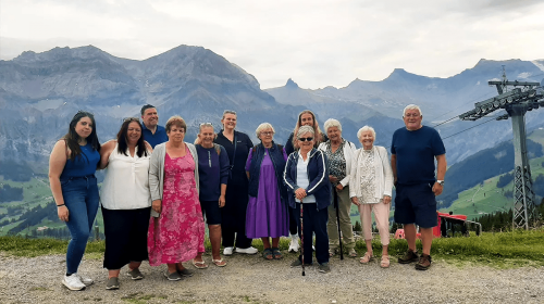 Trefoil group in Adelboden